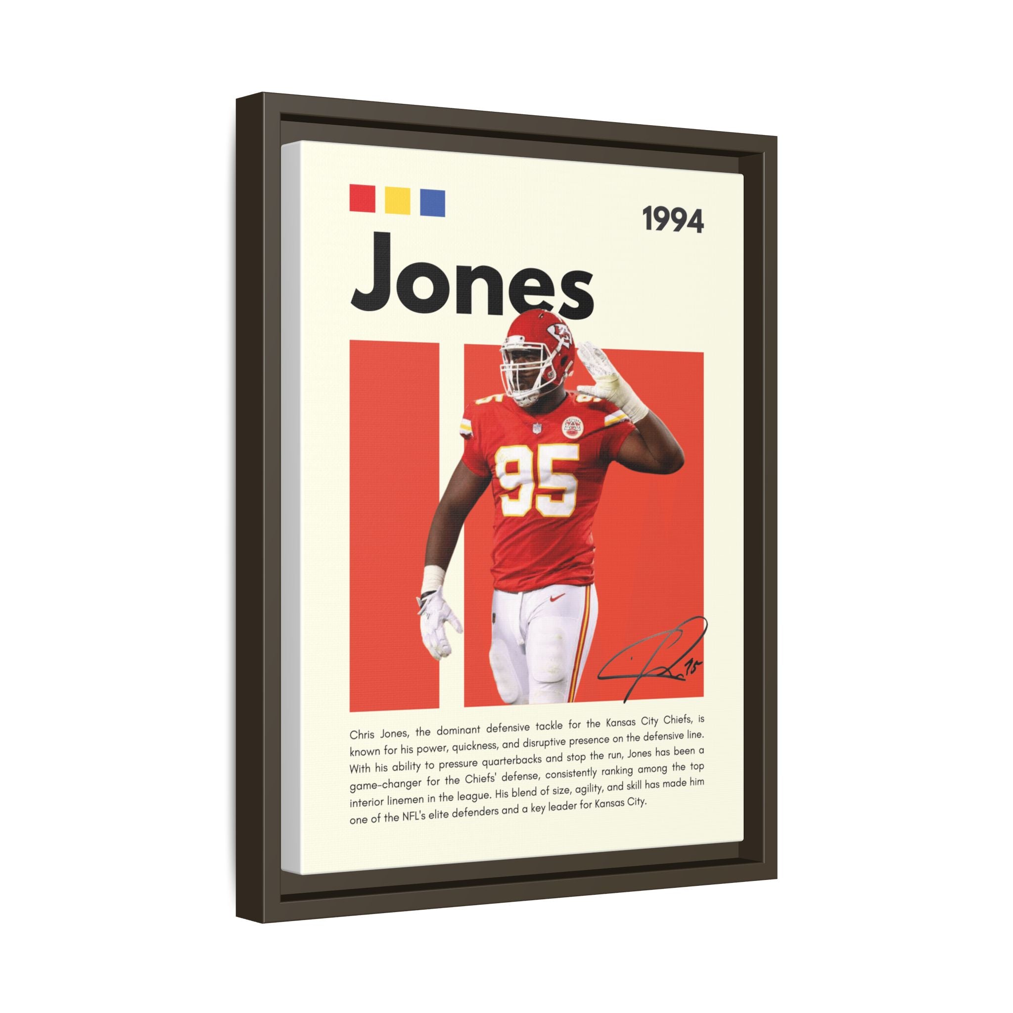 Chiefs Power - Canvas Wall Art