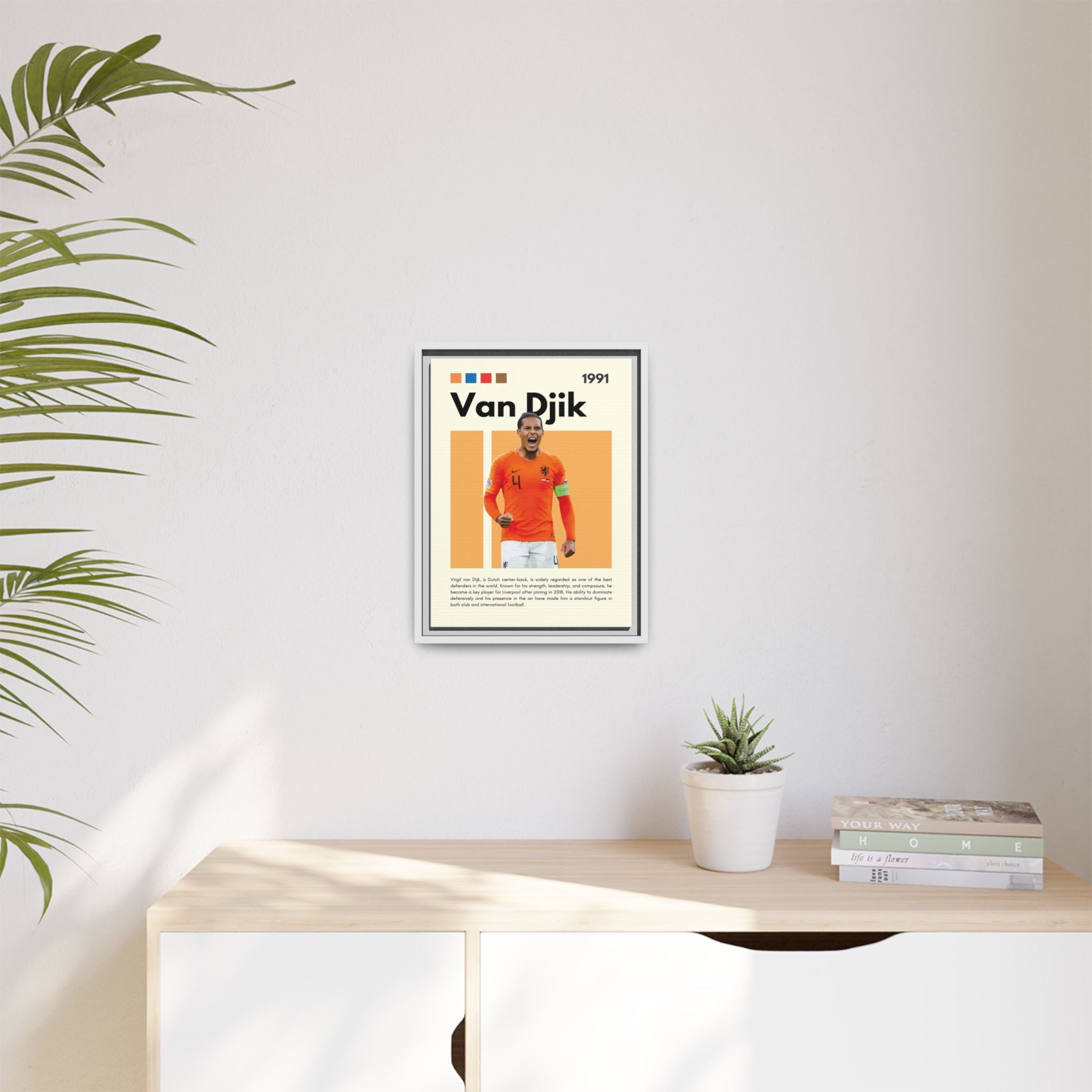 Defender of Orange - Canvas Wall Art