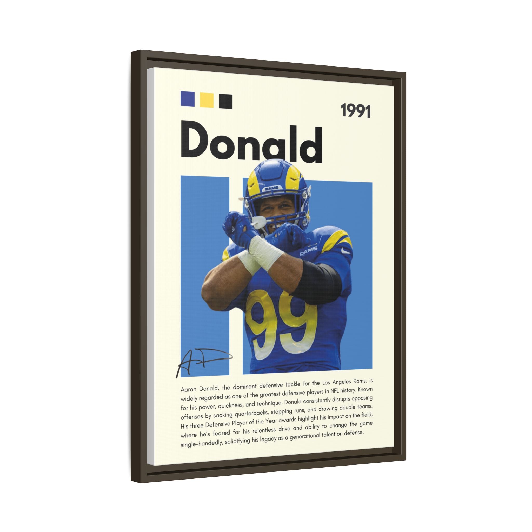 Defensive Domination - Canvas Wall Art