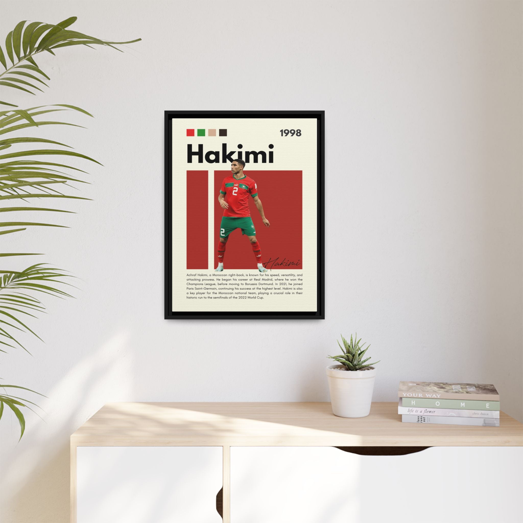 Hakimi: Lightning of Morocco - Canvas Wall Art