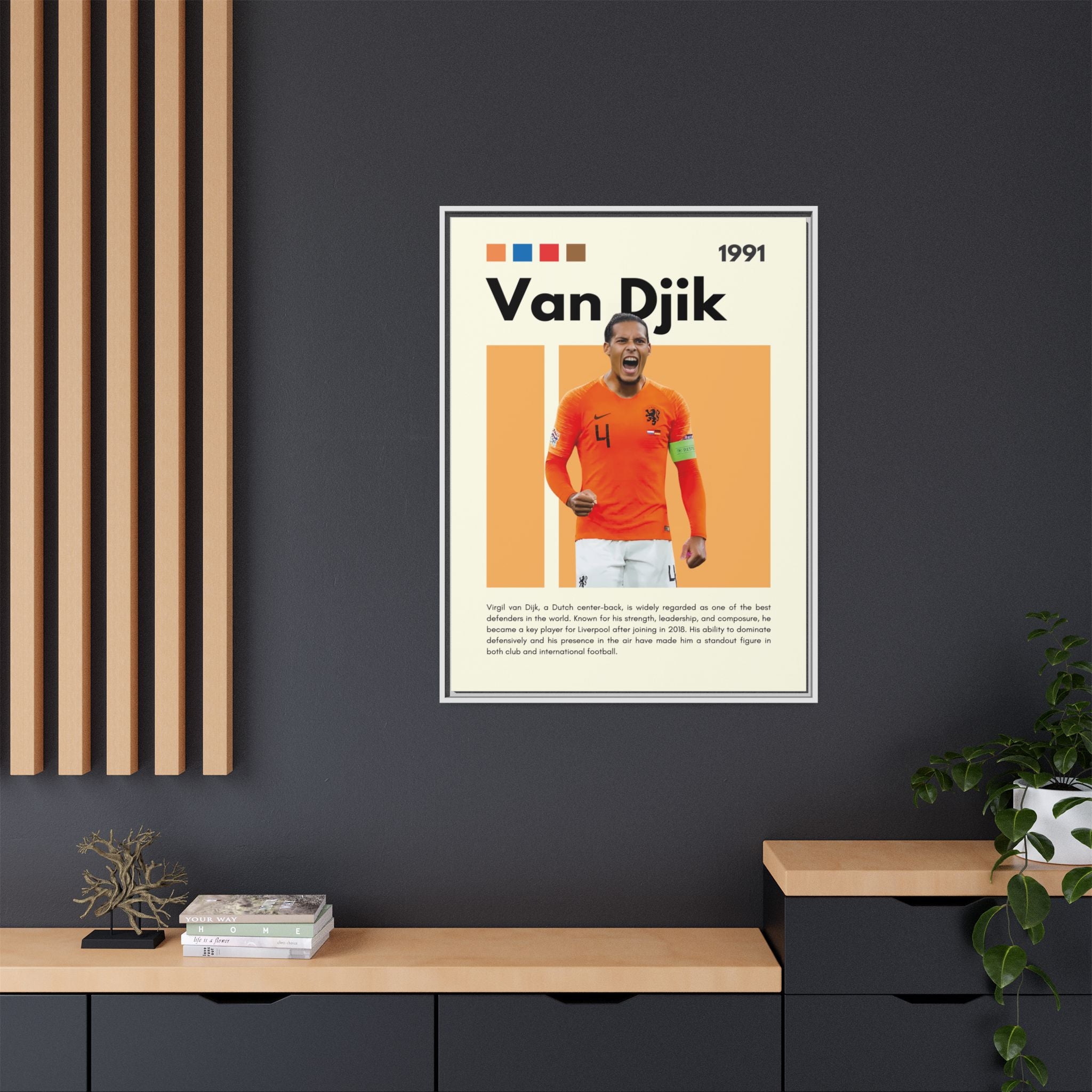Defender of Orange - Canvas Wall Art