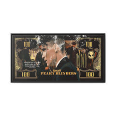 Peaky Blinders Golden Era: Shelby Saga in Commemorative Art, Criminal Elegance Poster - Canvas Wall Art