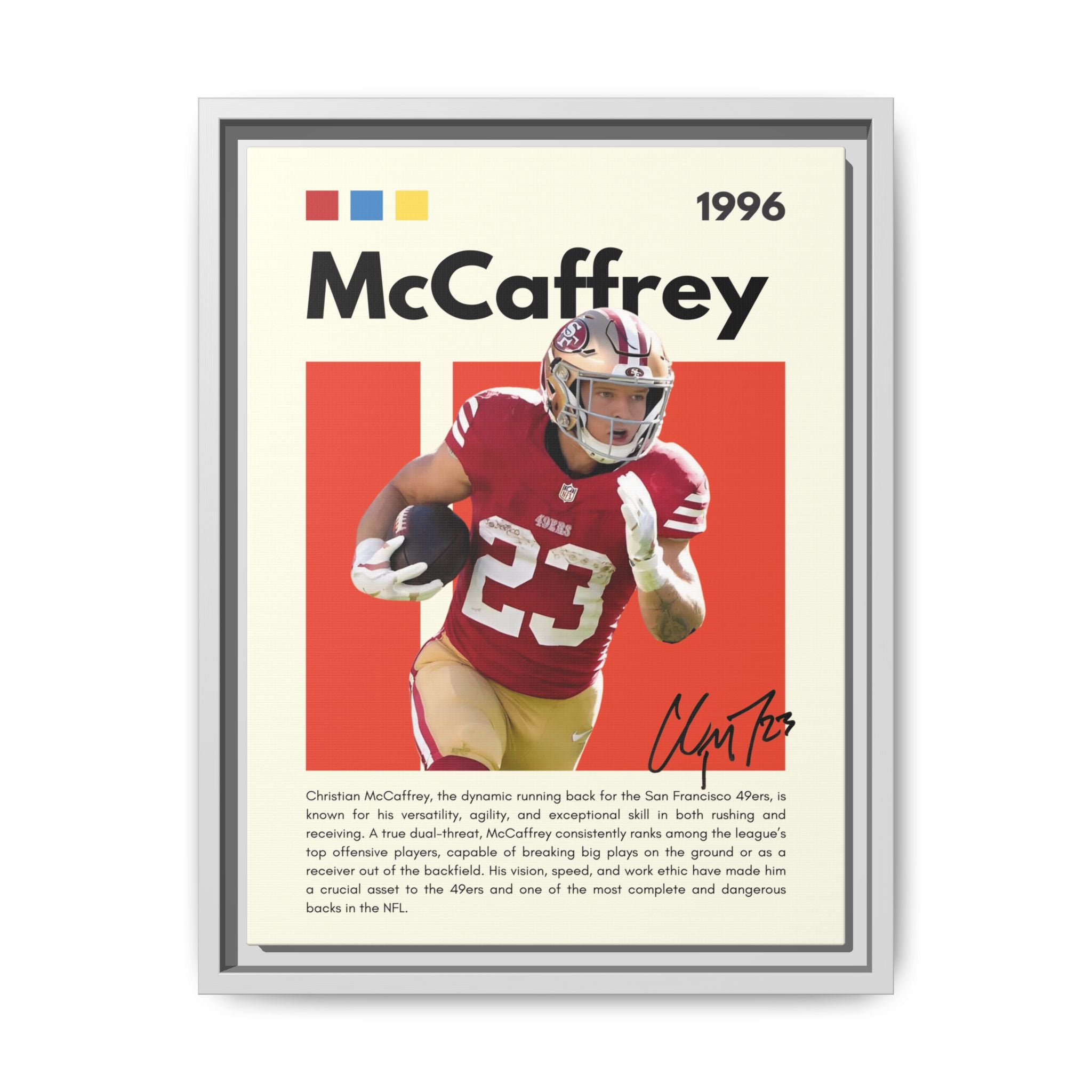 McCaffrey Momentum - Canvas Wall Art