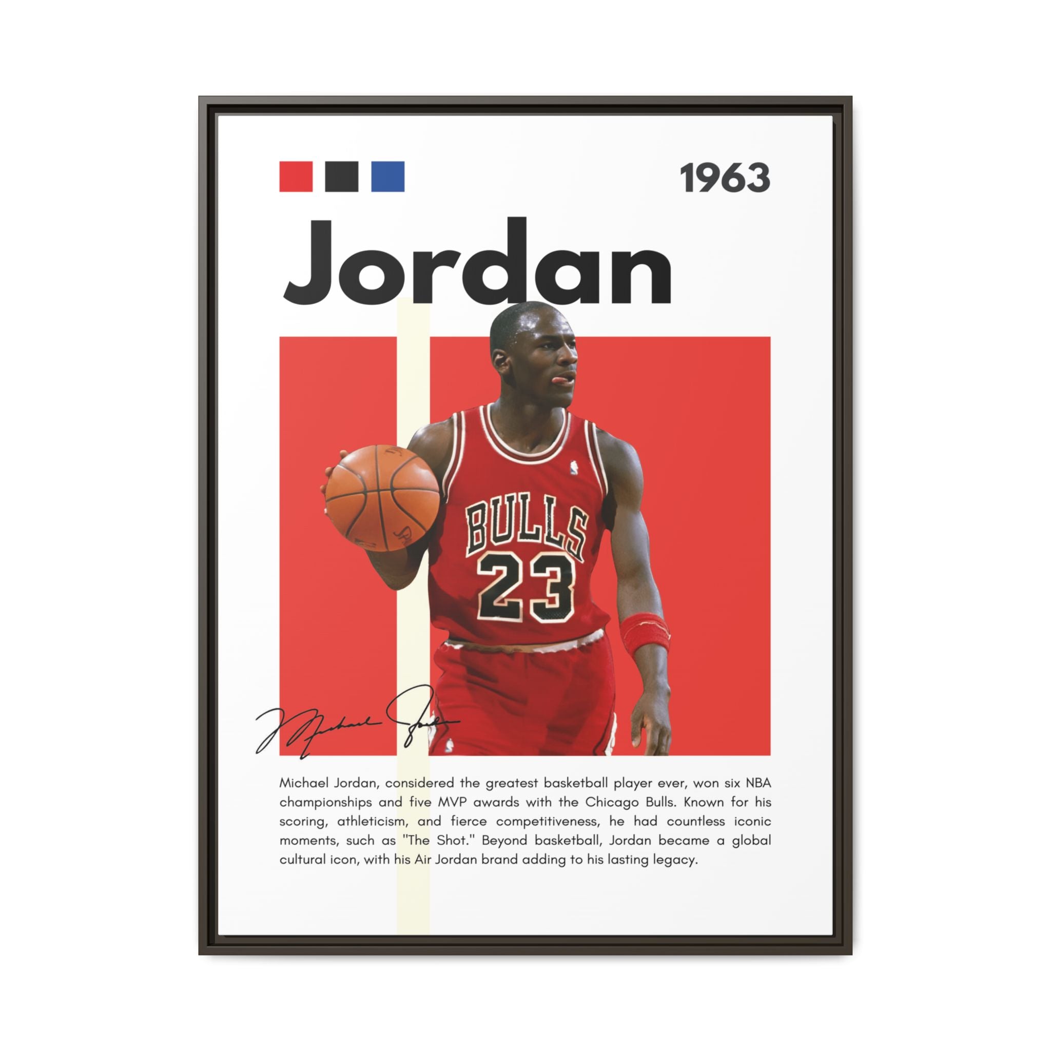 Air Jordan - Canvas Wall Art