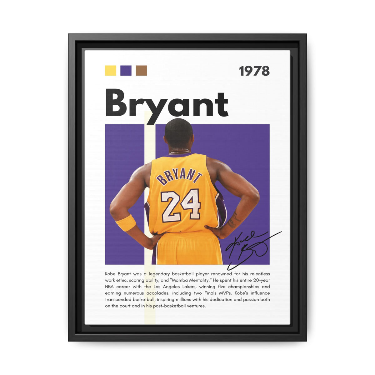 Legend of 24 - Canvas Wall Art