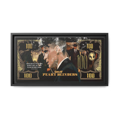 Peaky Blinders Golden Era: Shelby Saga in Commemorative Art, Criminal Elegance Poster - Canvas Wall Art