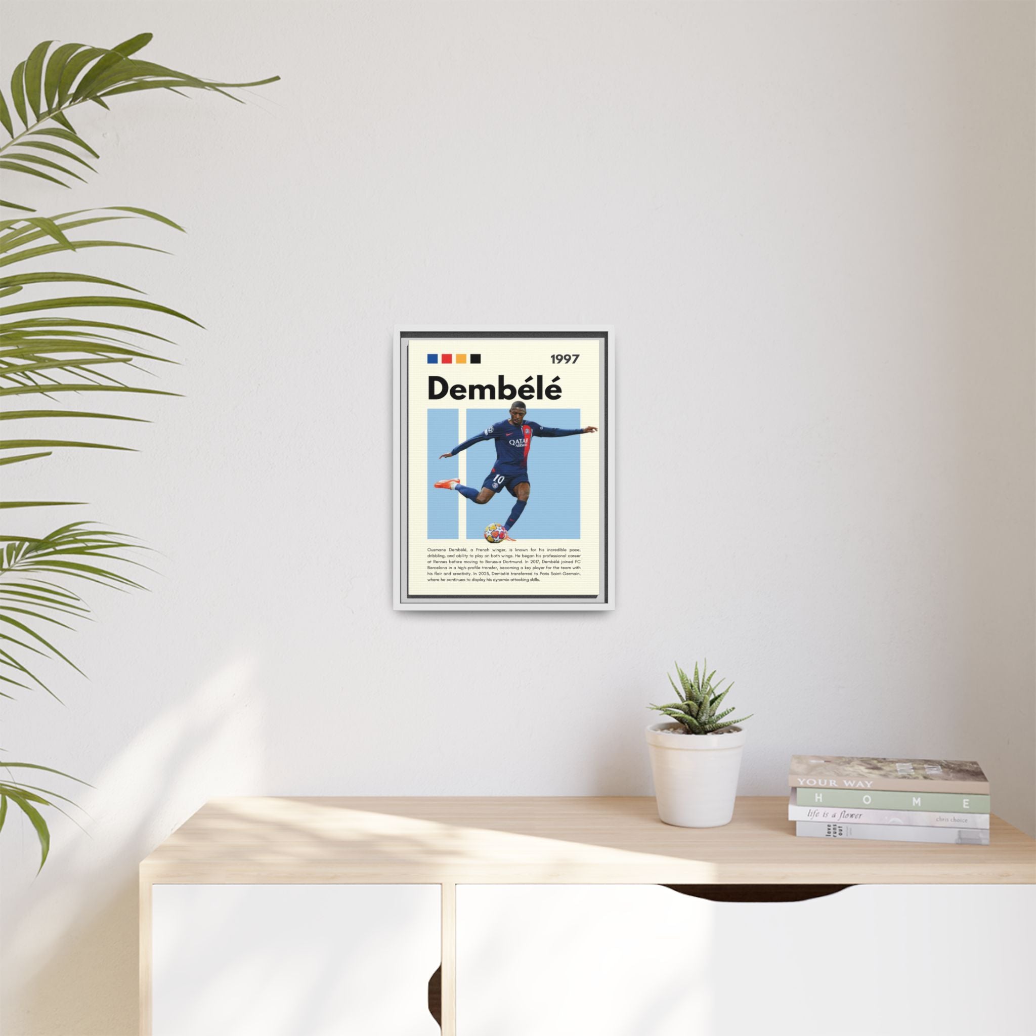 Dembélé - Canvas Wall Art