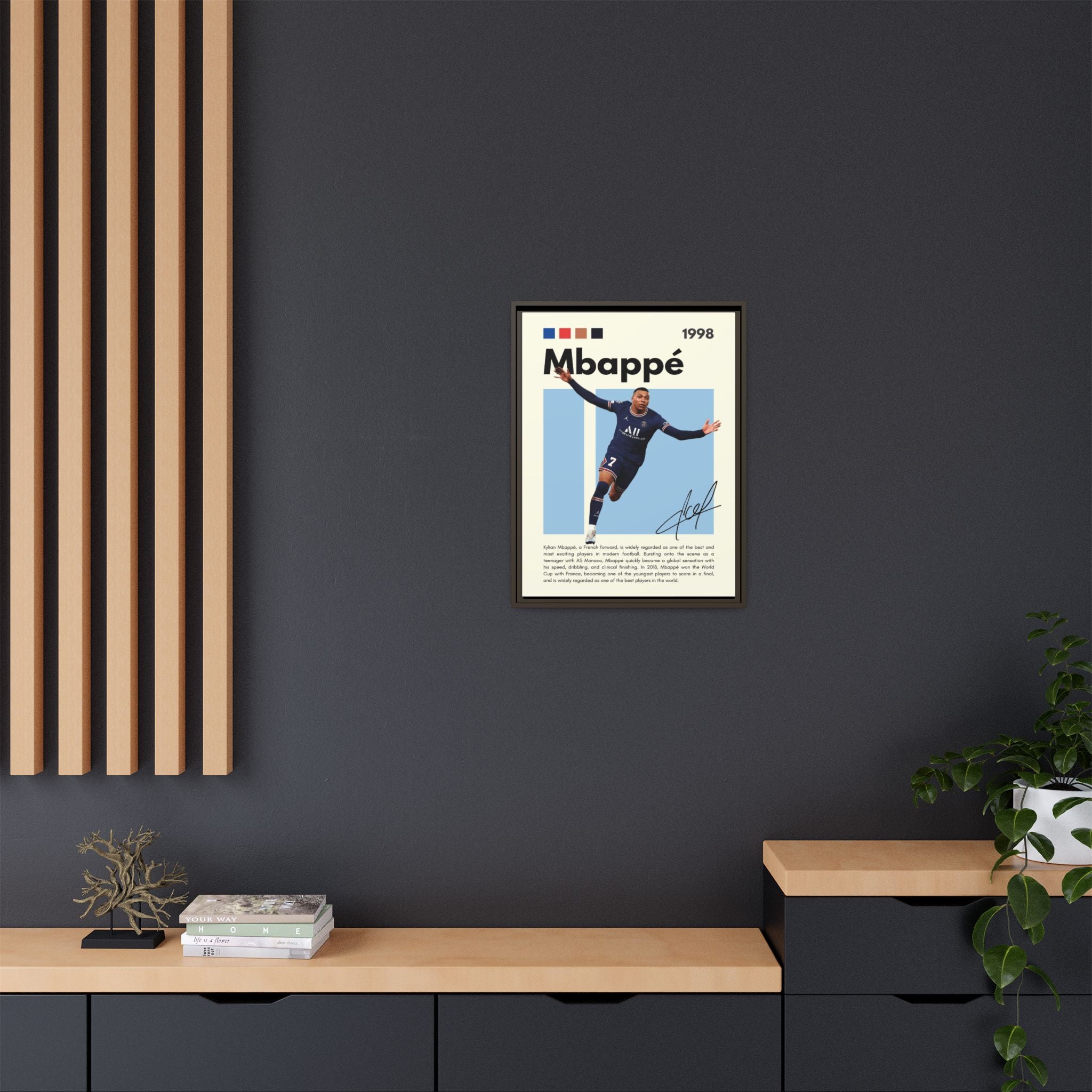 Mbappé Magic - Canvas Wall Art
