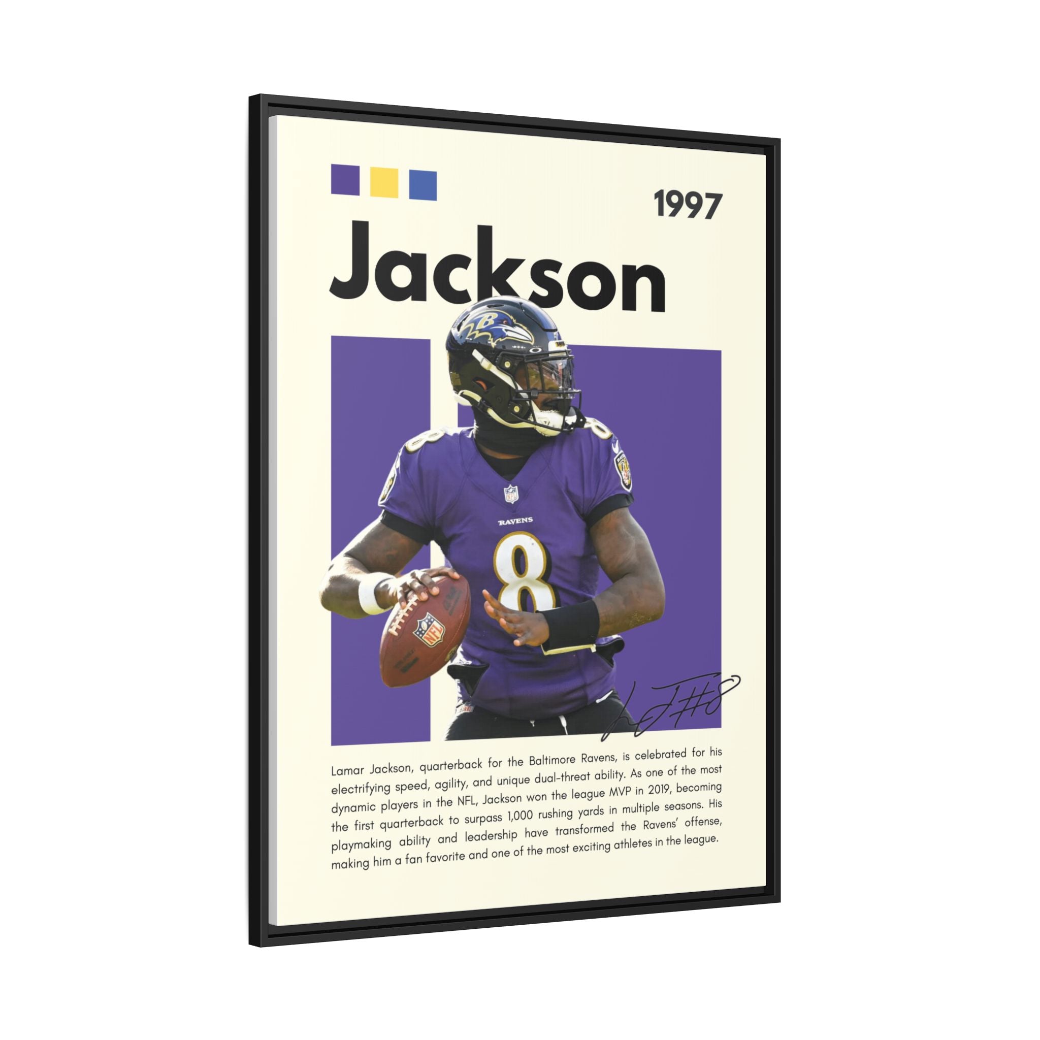Lamar Lightning - Canvas Wall Art