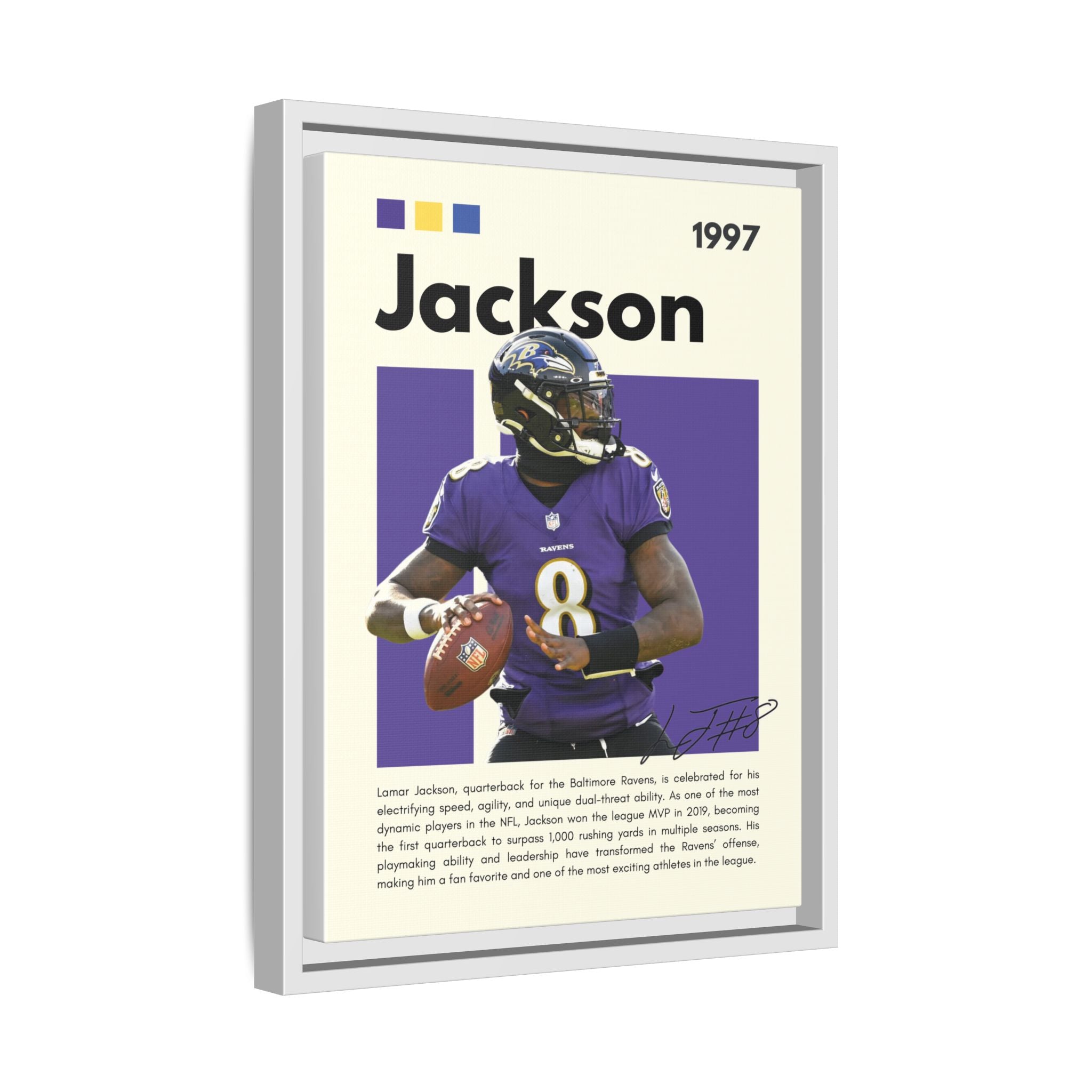 Lamar Lightning - Canvas Wall Art