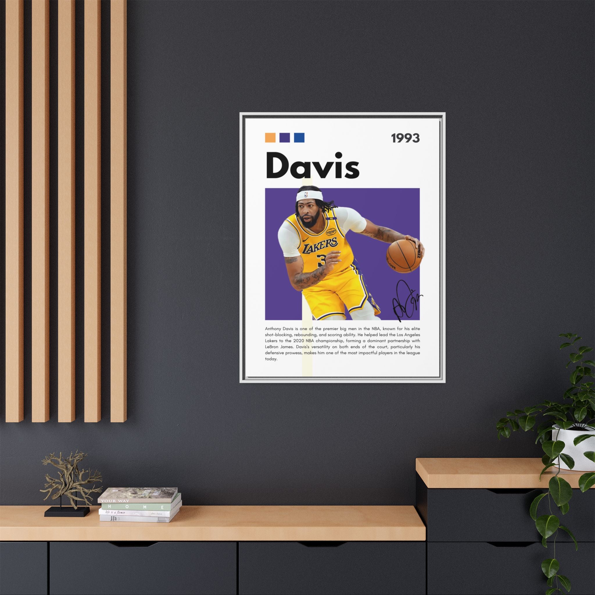 Davis Domination - Canvas Wall Art