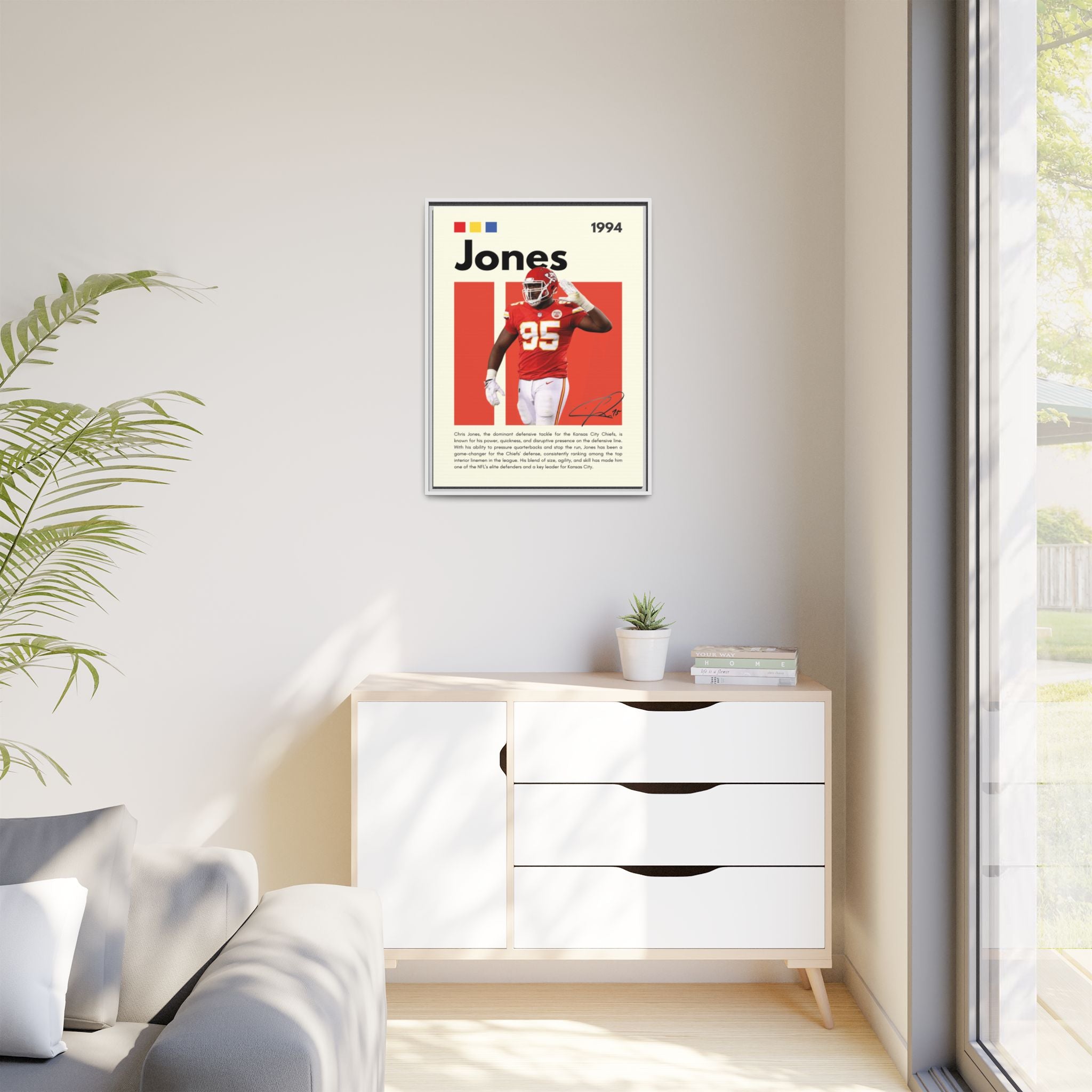 Chiefs Power - Canvas Wall Art