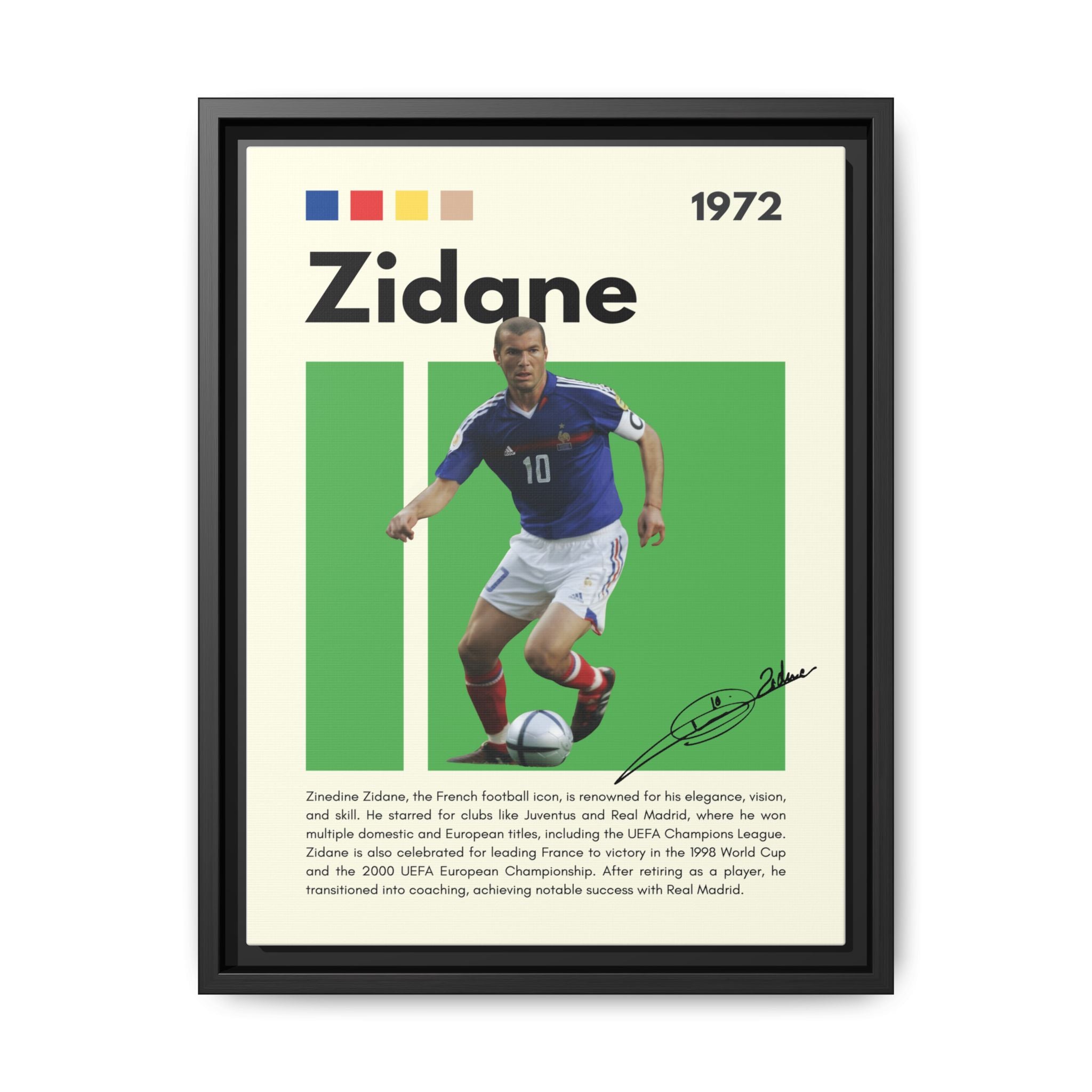 Zidane - Canvas Wall Art