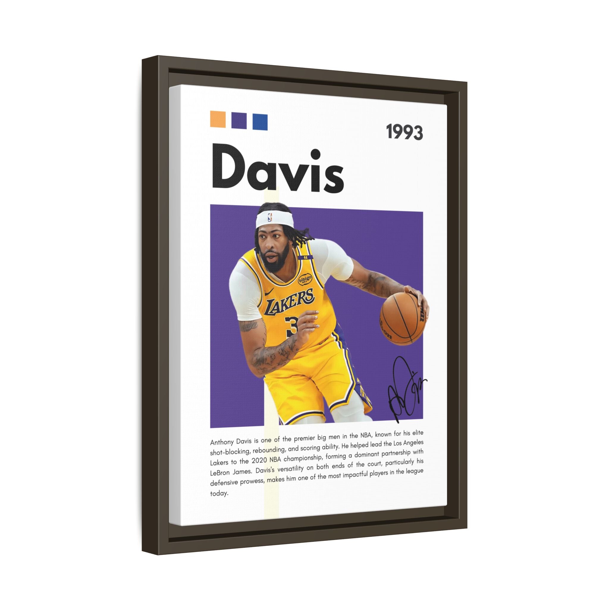 Davis Domination - Canvas Wall Art