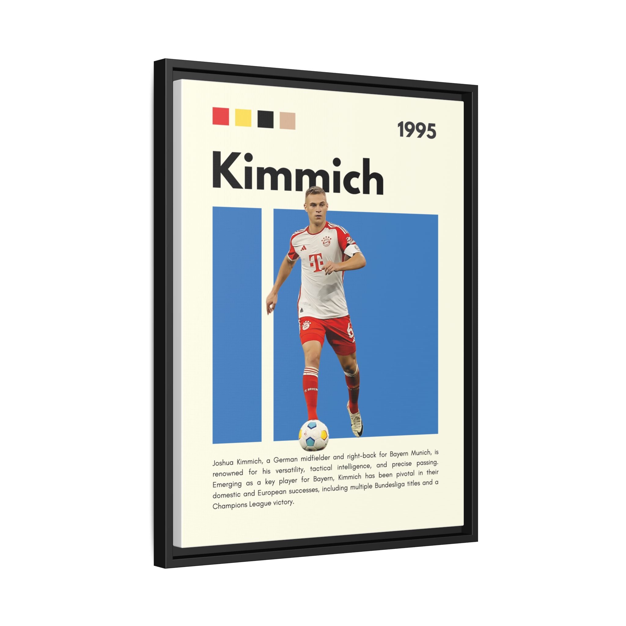Bayern's Midfield Maestro - Canvas Wall Art