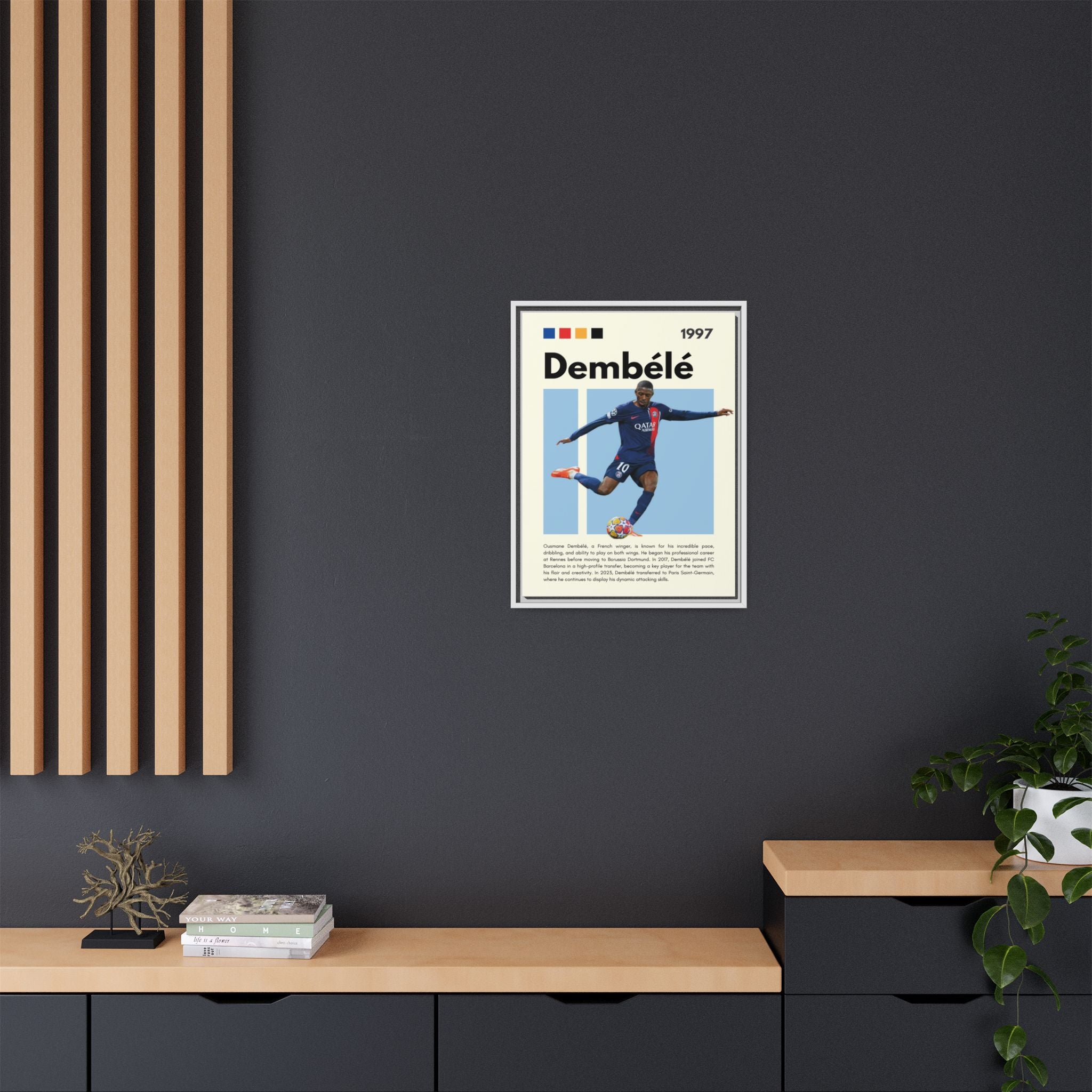 Dembélé - Canvas Wall Art