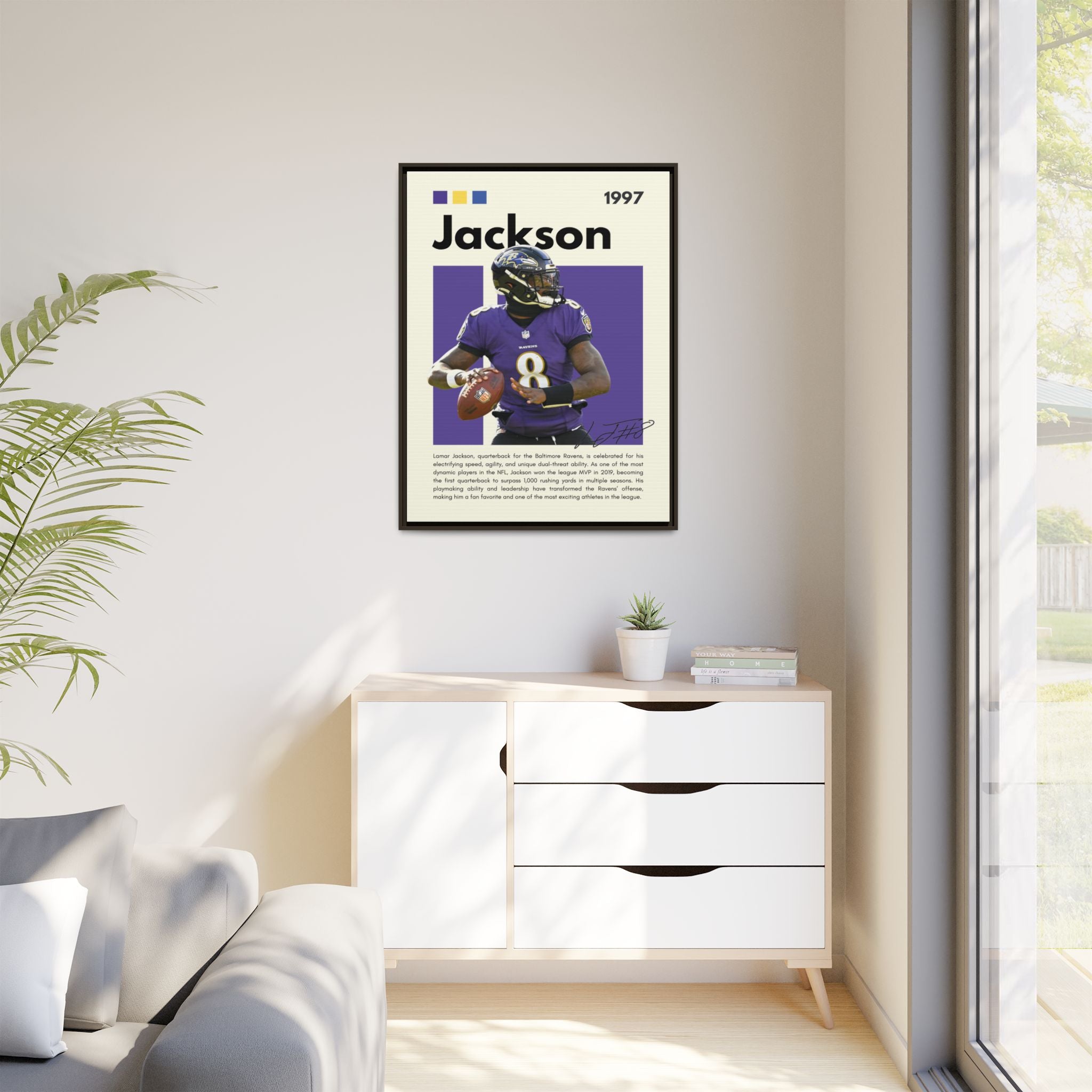 Lamar Lightning - Canvas Wall Art