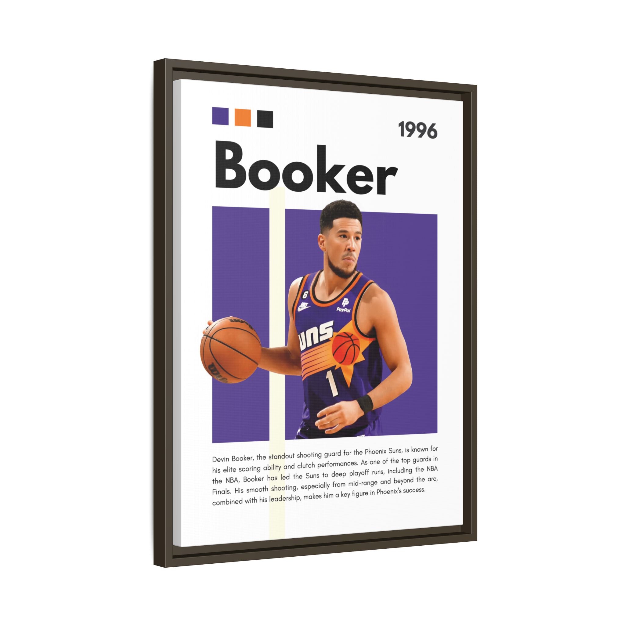 Booker Rising - Canvas Wall Art