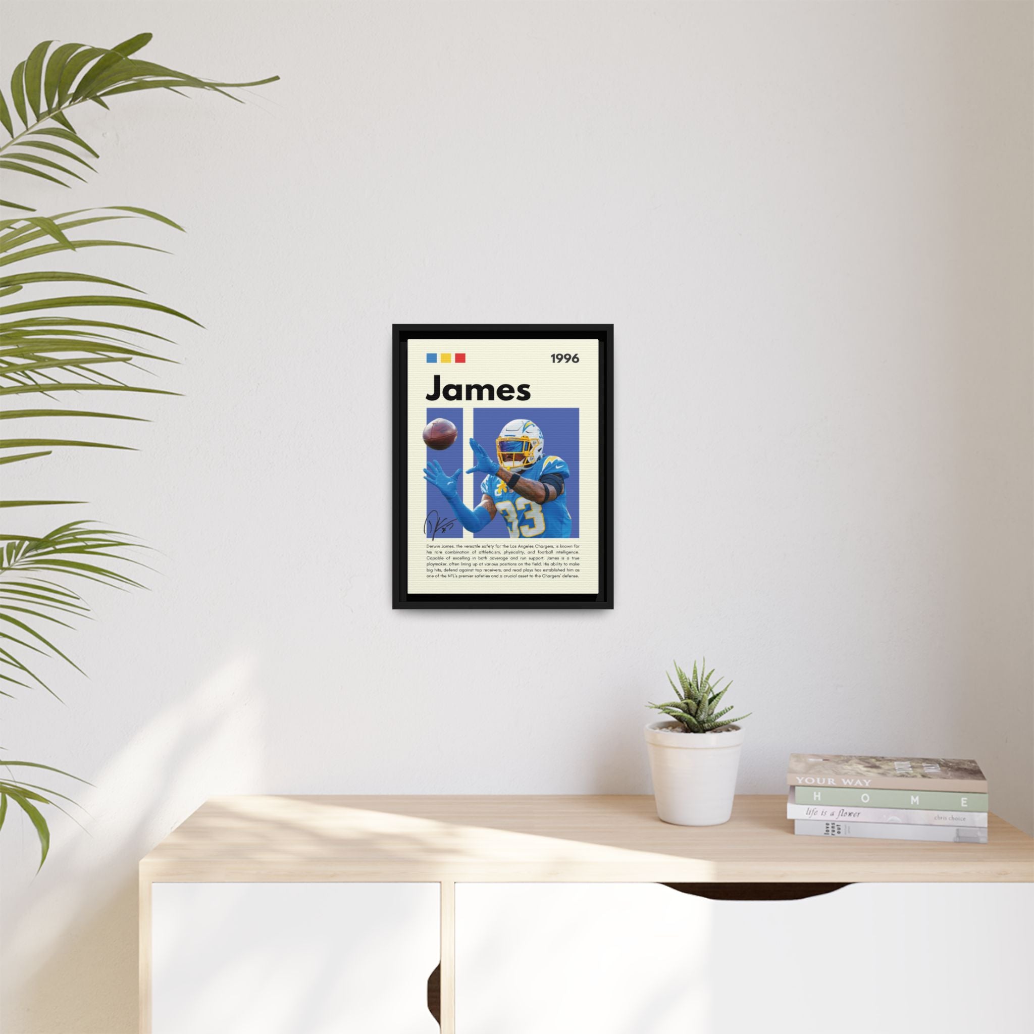 Derwin's Defensive Dominance - Canvas Wall Art