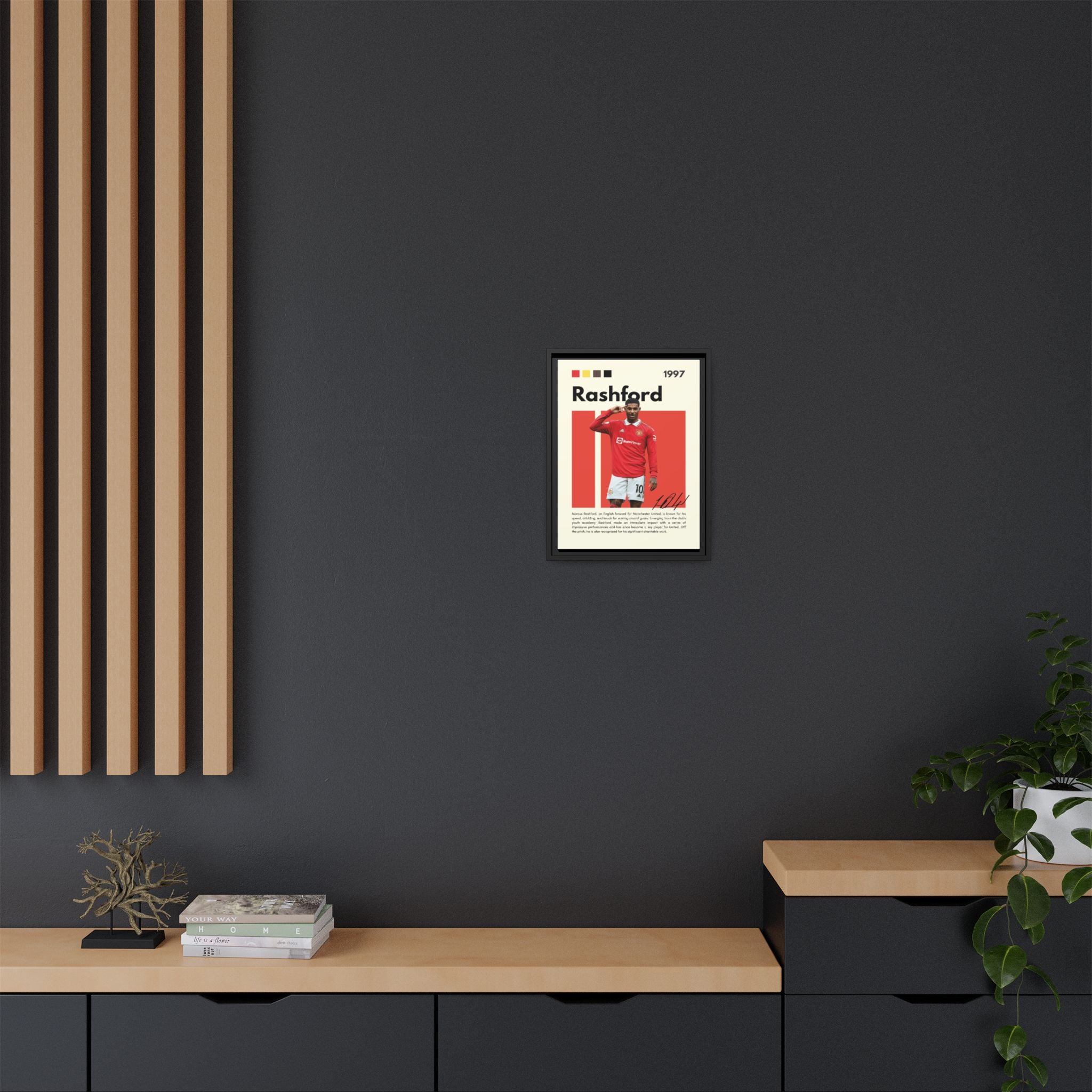 Red Thunder - Canvas Wall Art