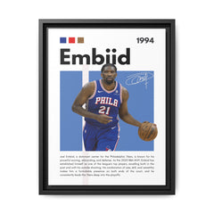 Embiid MVP - Canvas Wall Art