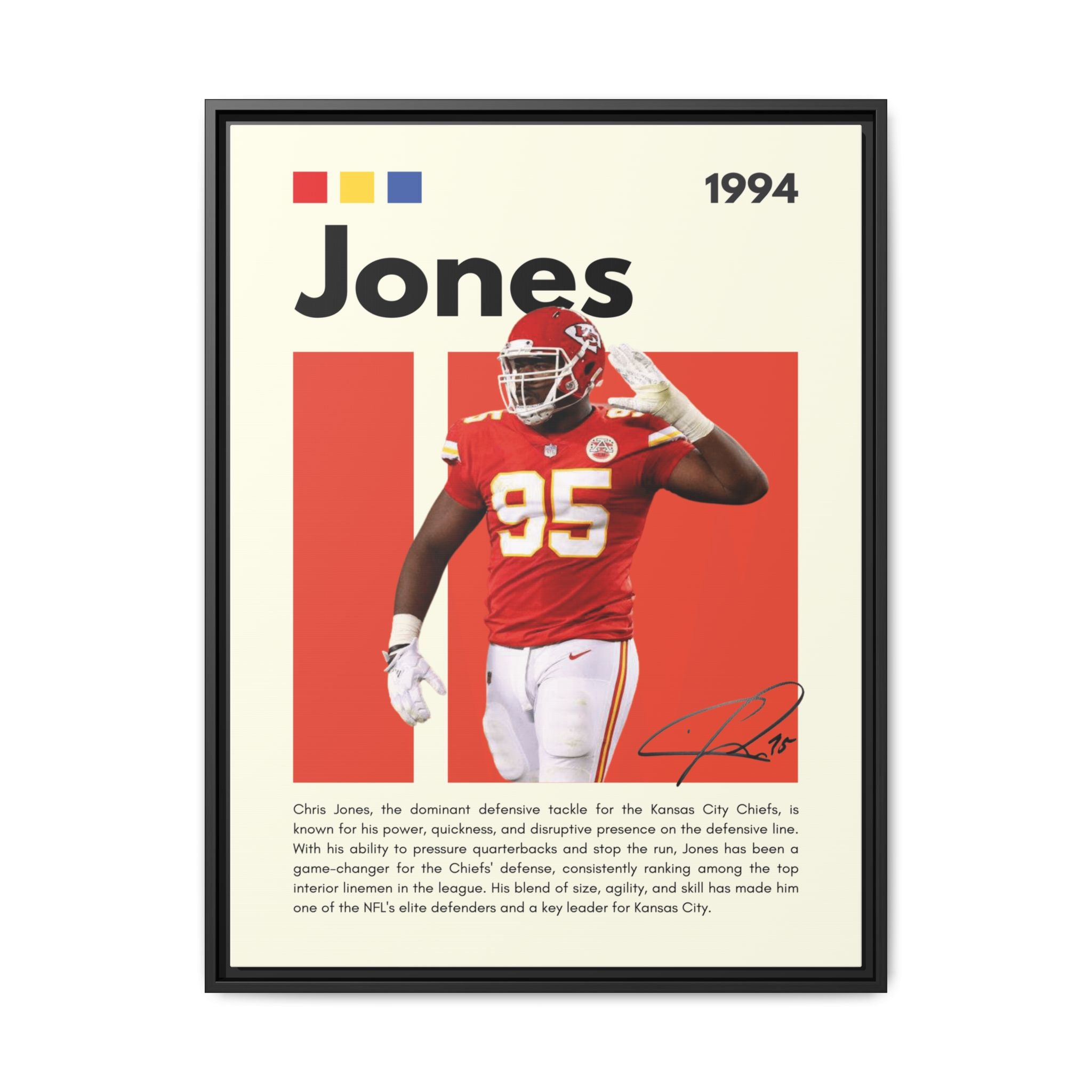 Chiefs Power - Canvas Wall Art