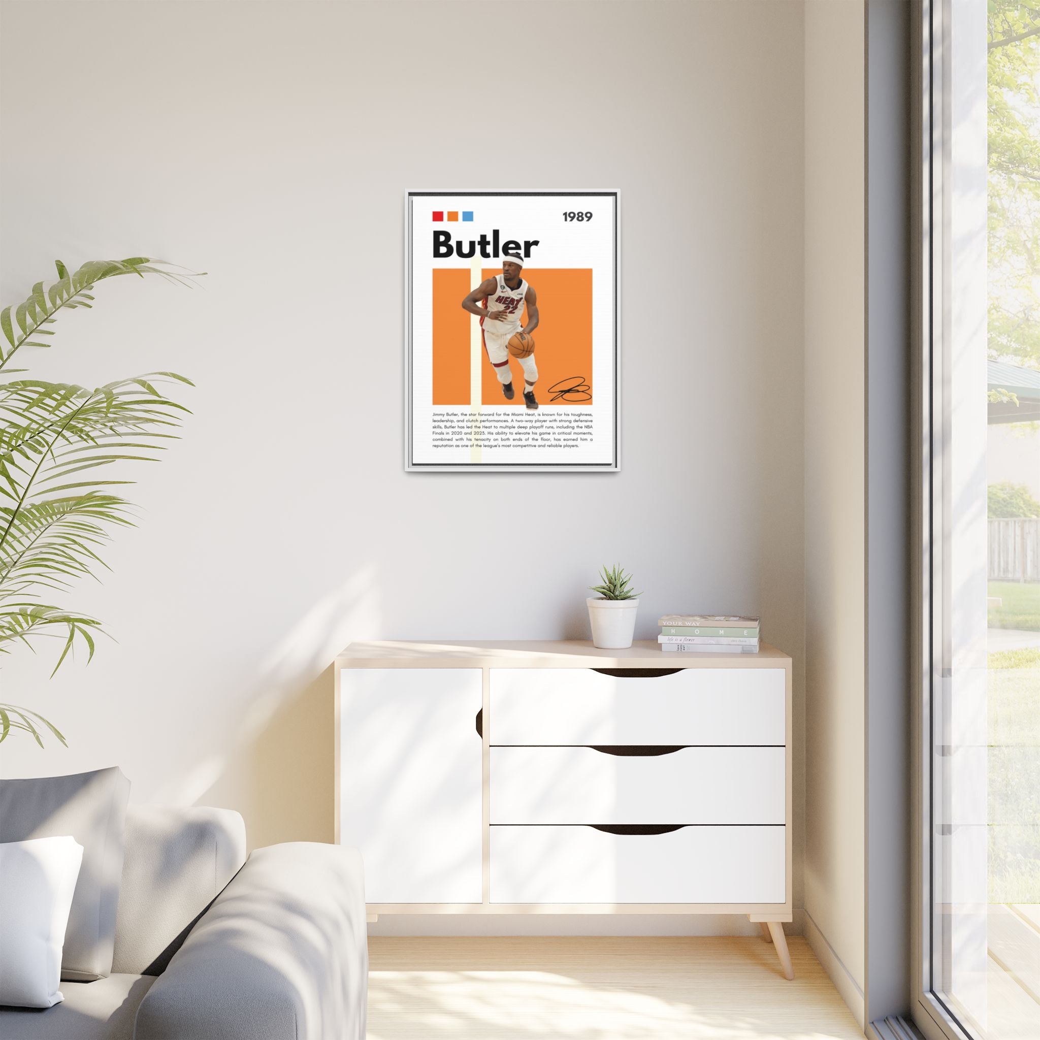 Butler's Blaze - Canvas Wall Art