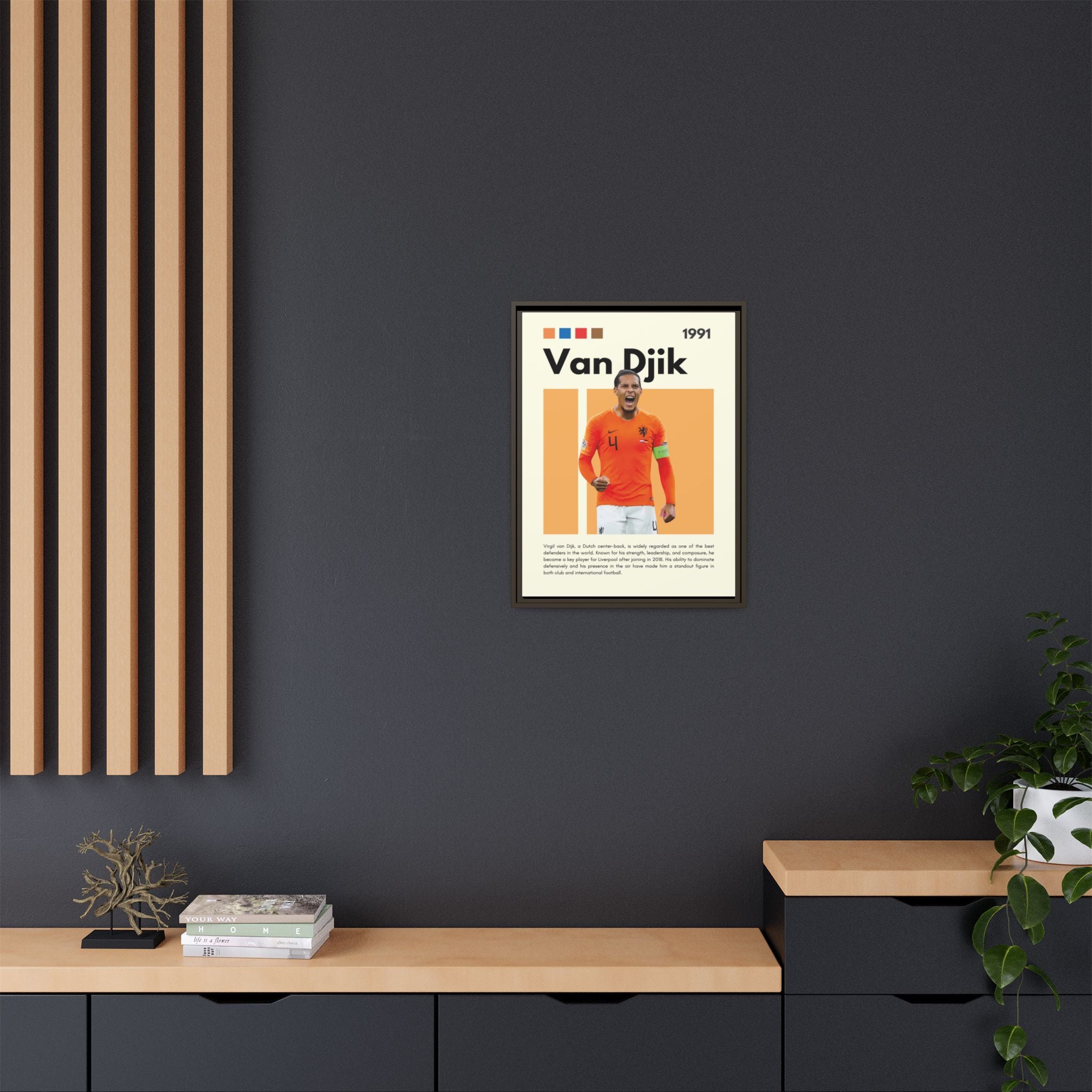 Defender of Orange - Canvas Wall Art