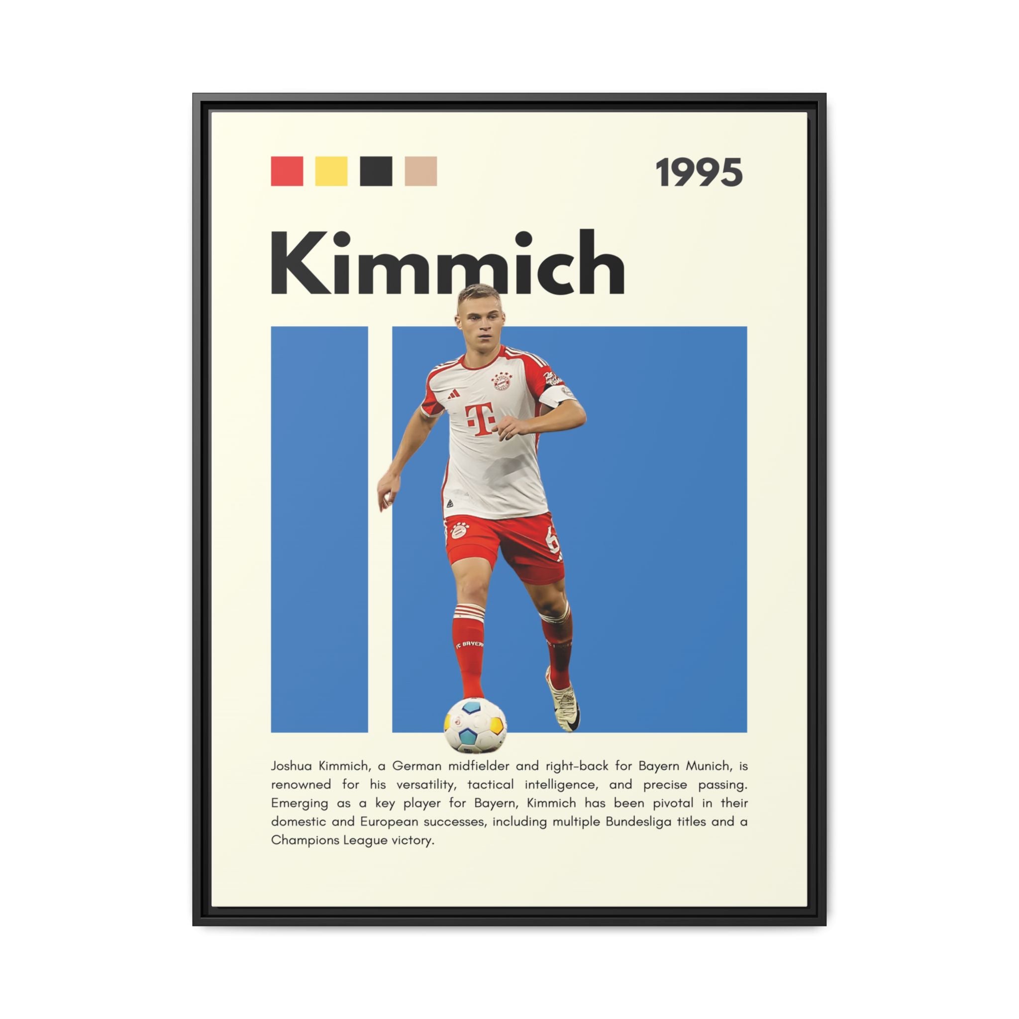 Bayern's Midfield Maestro - Canvas Wall Art